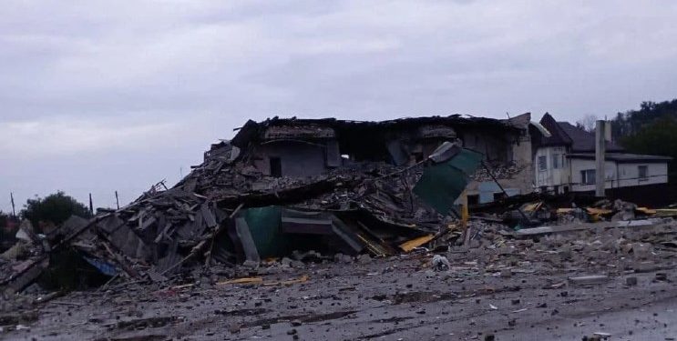 უკრაინელებმა სვატოვოში რუსების სამხედრო ბაზა გაანადგურეს