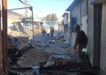 რუსებმა ავდიივკას ცენტრალური ბაზარი დაბომბეს – დაღუპულია 7 ადამიანი