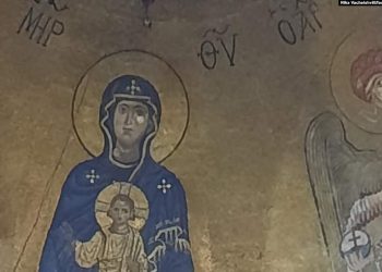 გელათში მეთორმეტე საუკუნის ღვთისმშობლის მოზაიკა დაზიანდა