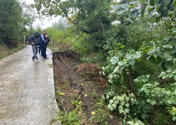 უხვმა ნალექმა ლანჩხუთში პრობლემები შექმნა