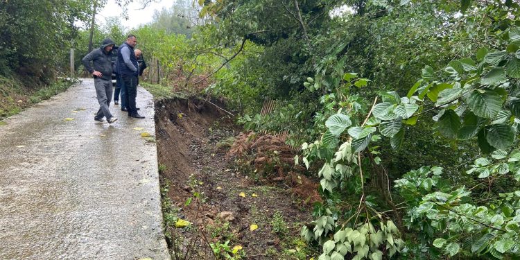 უხვმა ნალექმა ლანჩხუთში პრობლემები შექმნა