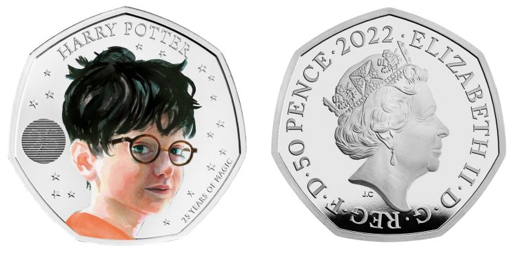 ბრიტანეთში „ჰარი პოტერის“ 25 წლის იუბილეს აღსანიშნავად მონეტების ახალი კოლექცია გამოუშვეს