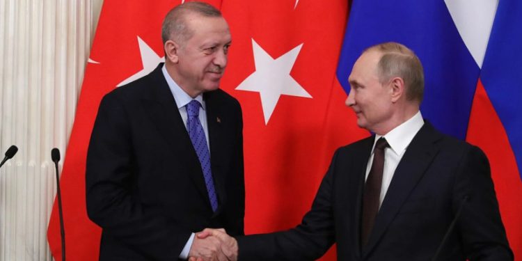 პუტინი და ერდოღანი დღეს ერთმანეთს შეხვდებიან