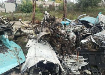 უკრაინელებმა ლიმანთან რუსული ბომბდამშენი ჩამოაგდეს