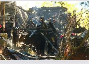 ისანში, კერძო სახლი დაიწვა