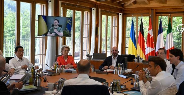 ზელენსკი “დიდ შვიდეულს”: რუსეთი სრულად უნდა იქნეს იზოლირებული და უნდა დაისაჯოს