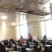 თსუ-ში გამოცდის დროს ჭერის ნაწილი ჩამოინგრა, უნივერსიტეტის ცნობით, არავინ დაშავებულა