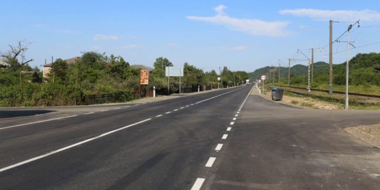 ლანჩხუთი–სამტრედიის გზის მონაკვეთი სოფელ ვაზისუბანთან 30 ნოემბრამდე ჩაიკეტა