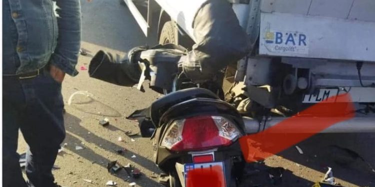 ავარიას თბილისში გლოვოს კურიერი ემსხვერპლა