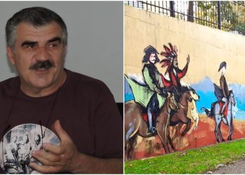 ”ვერანაირ კრიტიკას ვერ უძლებს” – რეჟისორი ირაკლი მახარაძე ოზურგეთში კედლის მხატვრობასთან დაკავშირებით