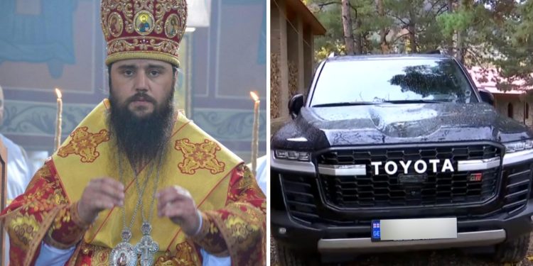 ეპისკოპოსის თქმით, ძვირადღირებული Land Cruiser მრევლმა აჩუქა