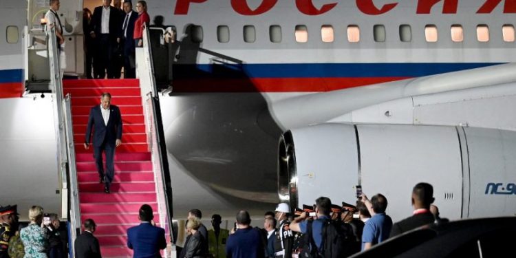 ლავროვი ბალიში ჩასვლის შემდეგ საავადმყოფოში გადაიყვანეს