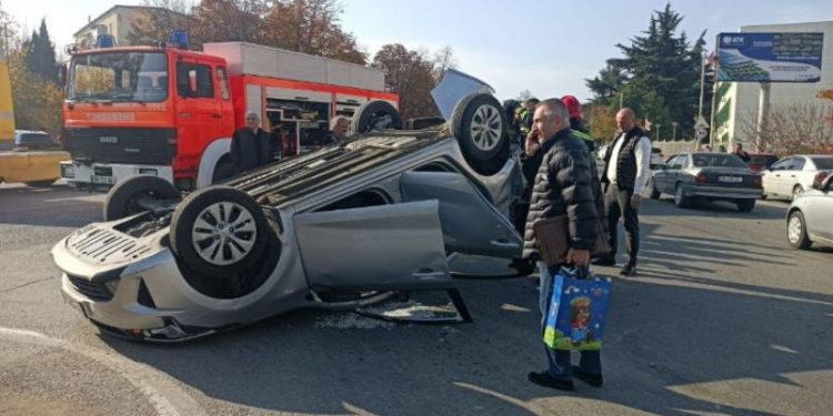 ავტოსაგზაო შემთხვევა თელავში