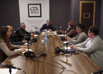 პრესკონფერენცია ოზურგეთის დრამატულ თეატრში