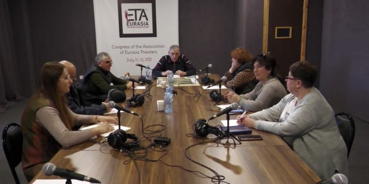 პრესკონფერენცია ოზურგეთის დრამატულ თეატრში