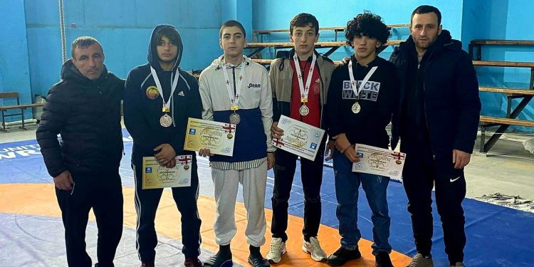 ოზურგეთელი მოჭიდავეების წარმატება საერთაშორისო ტურნირზე