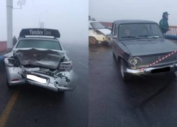 ერევანში 29 მანქანა ერთმანეთს შეეჯახა – არის მსხვერპლი