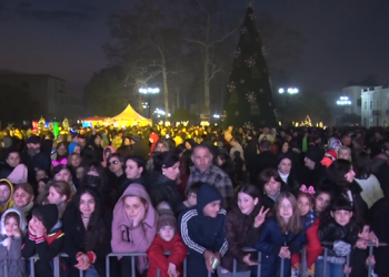 ვიდეო – საახალწლო ღონისძიებები ოზურგეთში