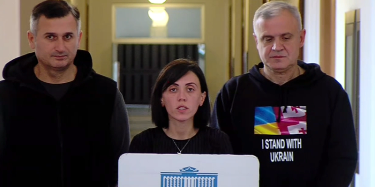 იცოცხლე, პრეზიდენტო! – მოშიმშილე დეპუტატი, ანი წითლიძე, მიხეილ სააკაშვილს იუბილეს ულოცავს