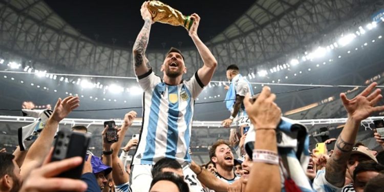 მესის პოსტი მსოფლიო ჩემპიონატის მოგებაზე