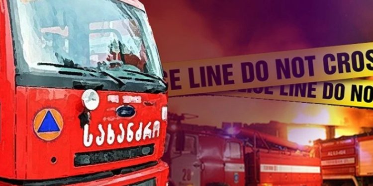 თელავში ხანძარს ორი ადამიანი ემსხვერპლა