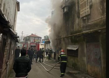 ხანძარი ოზურგეთში