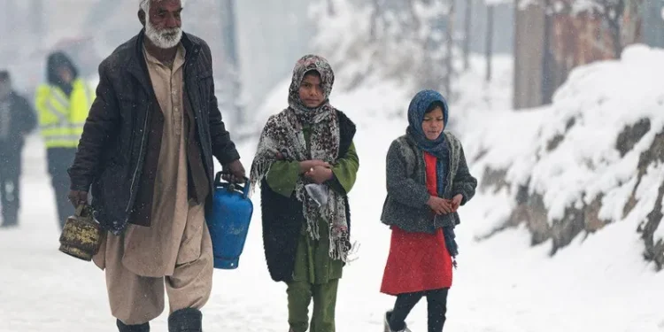 ავღანეთში ძლიერ ყინვას, ბოლო ორ კვირაში, სულ მცირე 158 ადამიანი ემსხვერპლა