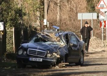 ლანჩხუთში სტიქიამ ახალგაზრდა მამაკაცი იმსხვერპლა
