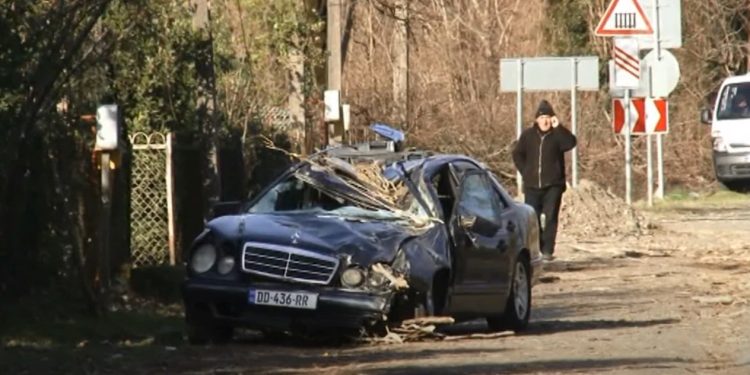 ლანჩხუთში სტიქიამ ახალგაზრდა მამაკაცი იმსხვერპლა