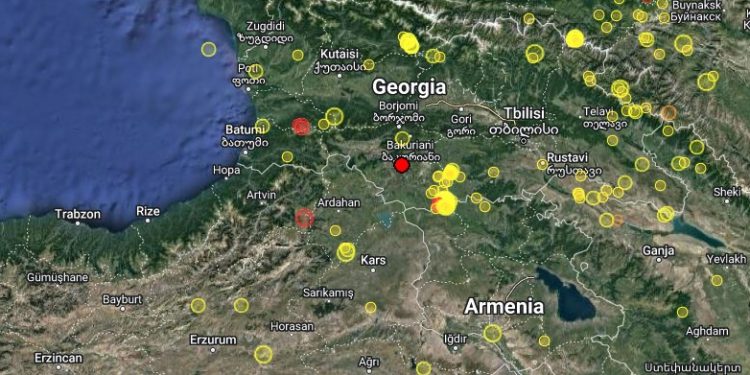 საქართველოში დღეს უკვე მესამე მიწისძვრა მოხდა