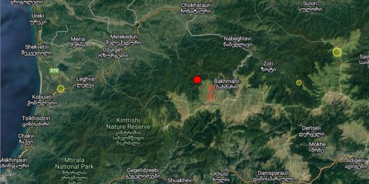 დაზუსტებული ინფორმაცია გურიაში მომხდარი მიწისძვრების შესახებ