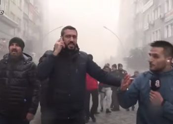 ვიდეო – თურქეთში მომხდარი მეორე ძლიერი მიწისძვრა პირდაპირ ეთერში ტრანსლირების დროს