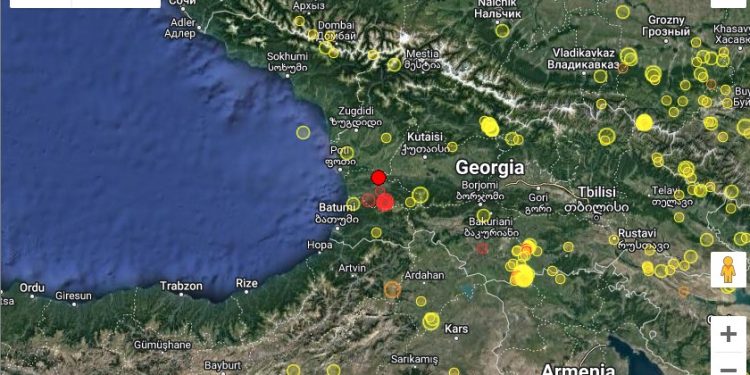 დღეს დილით გურიაში სამი მცირე სიმძლავრის მიწისძვრა მოხდა
