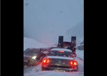 რიკოთის უღელტეხილზე ავტოსაგზაო შემთხვევის გამო, საავტომობილო მოძრაობა შეფერხებულია