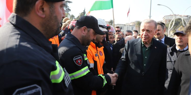 თურქეთის პრეზიდენტმა ქართველ მაშველებს მადლობა გადაუხადა