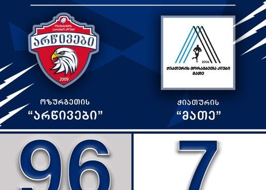 ოზურგეთელი “არწივები” წაუგებელ სერიას აგრძელებენ