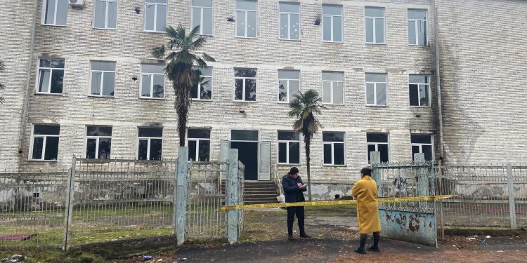 ანასეულში სკოლის დემონტაჟისას მუშა დაიღუპა