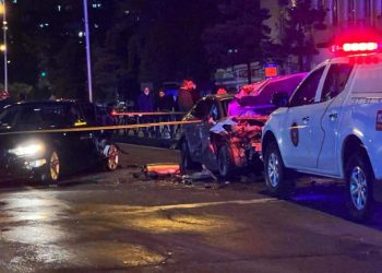 ავარია ბათუმში- ერთმანეთს 6 მანქანა შეეჯახა