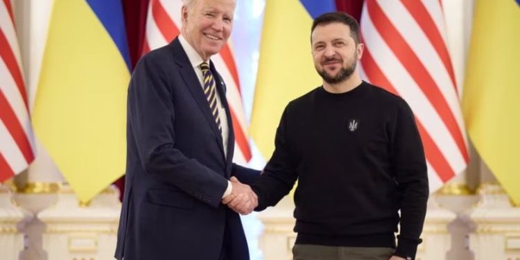 ვიდეო–ჯო ბაიდენი კიევშია