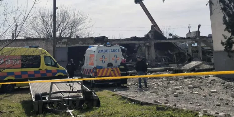 ქუთაისის სამედიცინო ცენტრში აფეთქება მოხდა