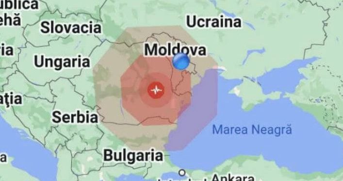 მიწისძვრა იყო რუმინეთშიც