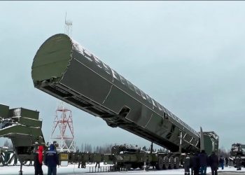 კიევში ბაიდენის ვიზიტის დღეს რუსეთმა წარუმატებლად გამოცადა რაკეტა “სატანა” – CNN