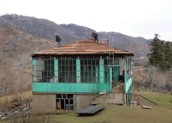 ჩოხატაურში სტიქიის შედეგების სალიკვიდაციო სამუშაოები მიმდინარეობს