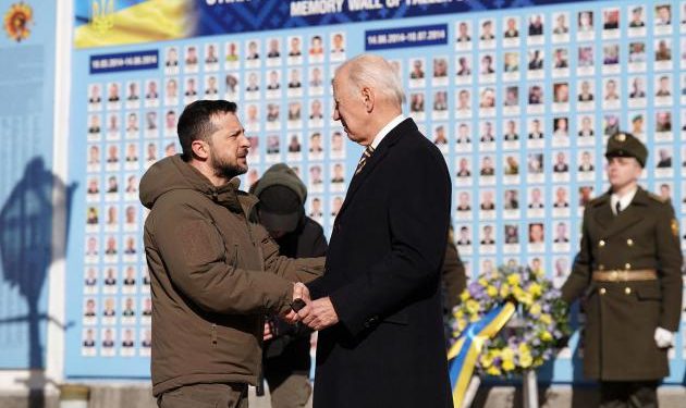 შეერთებული შტატები აქაა იმისთვის, რომ დარჩეს ,ჩვენ არ დაგტოვებთ-ბაიდენი ზელენსკის