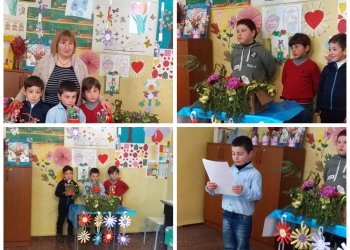 ზემო სურებში მოსწავლეებმა დედებს 3 მარტი ღონისძიებით მიულოცეს