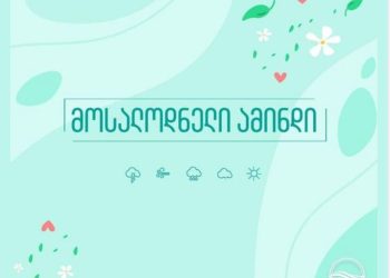 როგორი ამინდია მოსალოდნელი 21 მარტამდე საქართველოში