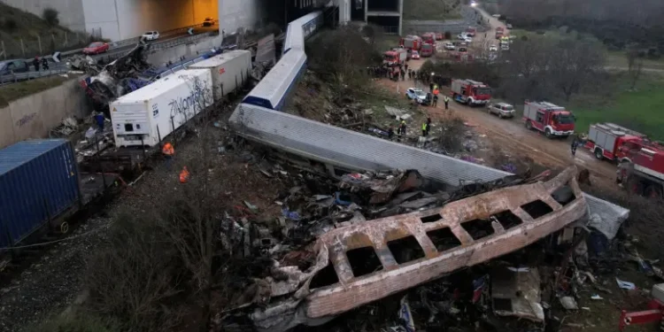 მატარებლების შეჯახების შედეგად, საბერძნეთში დაღუპულთა რიცხვი 32-მდე გაიზარდა