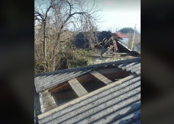 სტიქიამ ოზურგეთის სოფლებიც აზარალა – დაზიანებულია სახლები