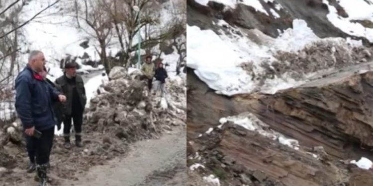 მეწყერი ცაგერში – ამ დროისთვის გარესამყაროს მოწყვეტილია 4 სოფელი