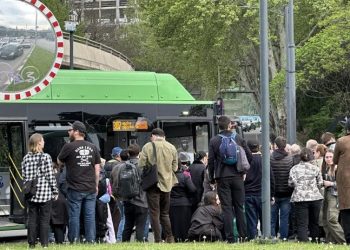 თბილისში ერთმანეთს ორი ავტობუსი შეეჯახა